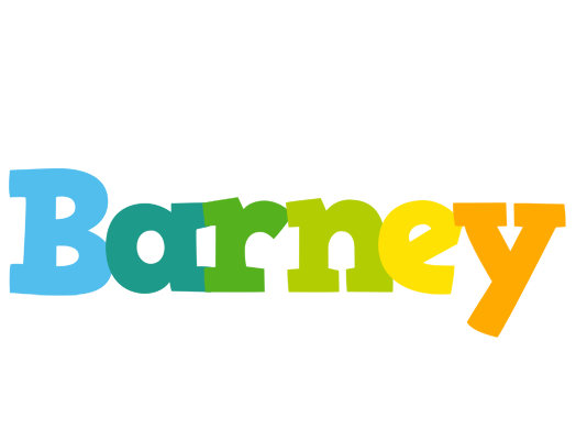 Barney rainbows logo