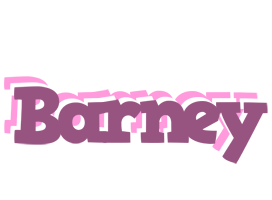 Barney relaxing logo