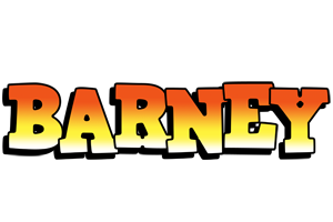 Barney sunset logo