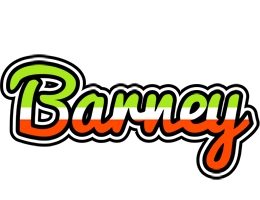 Barney superfun logo