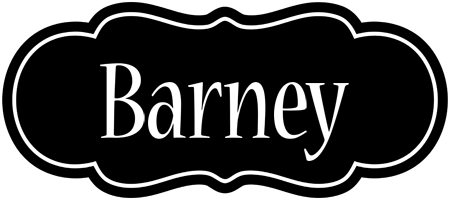 Barney welcome logo