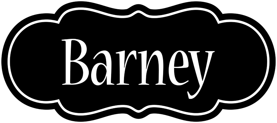 Barney welcome logo