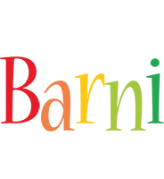 Barni birthday logo