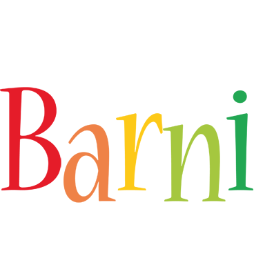 Barni birthday logo