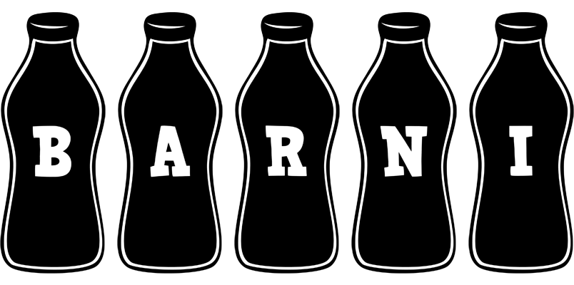 Barni bottle logo