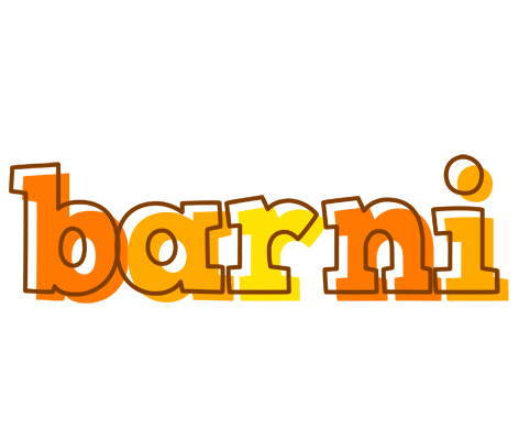 Barni desert logo
