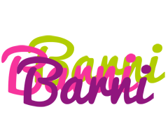 Barni flowers logo