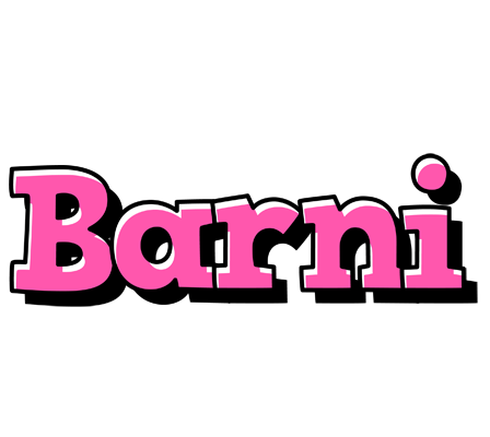 Barni girlish logo