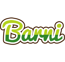 Barni golfing logo