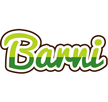 Barni golfing logo
