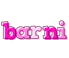 Barni hello logo