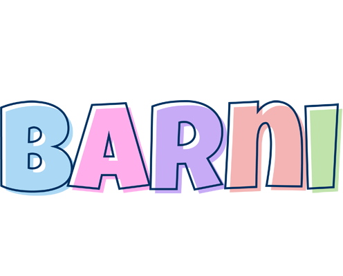 Barni pastel logo