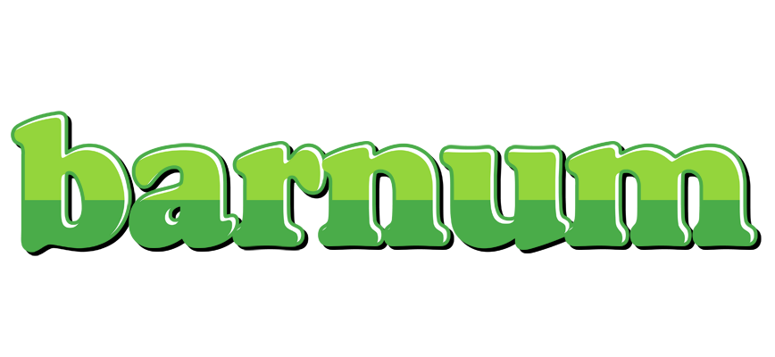 Barnum apple logo
