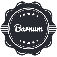 Barnum badge logo