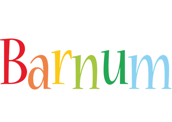 Barnum birthday logo