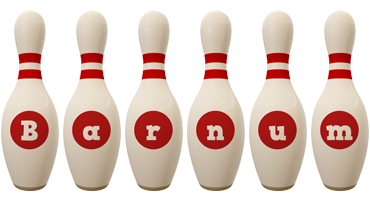 Barnum bowling-pin logo