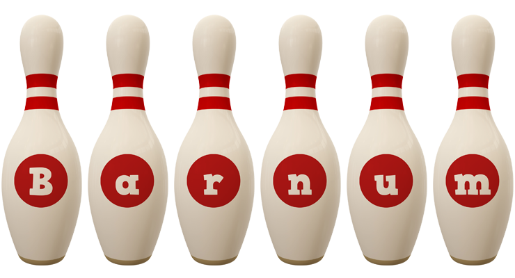 Barnum bowling-pin logo