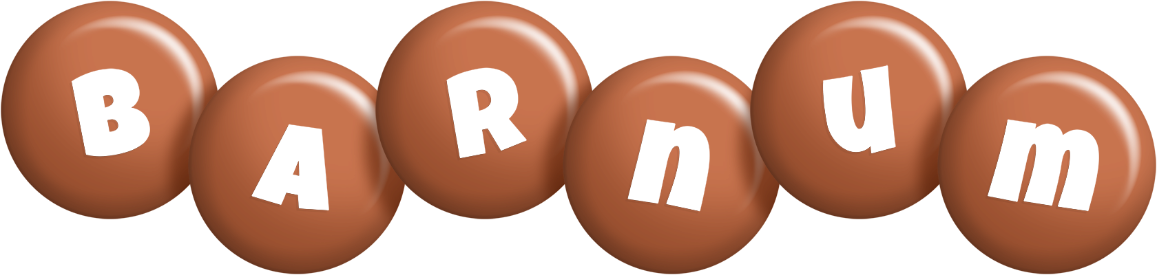 Barnum candy-brown logo
