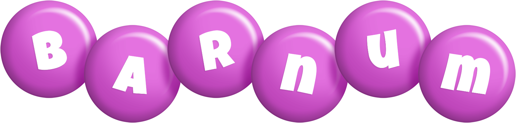 Barnum candy-purple logo