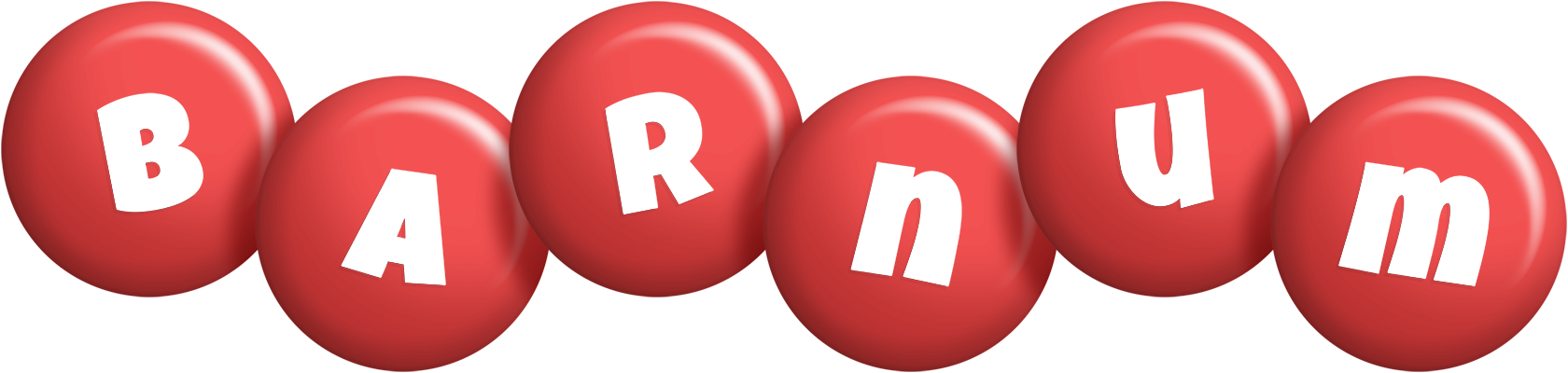 Barnum candy-red logo