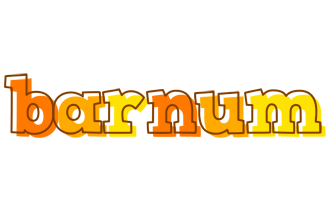 Barnum desert logo