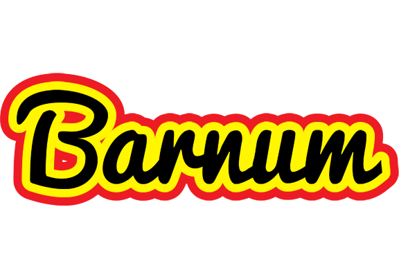 Barnum flaming logo