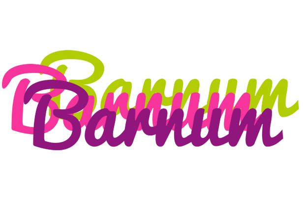 Barnum flowers logo