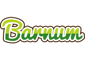 Barnum golfing logo