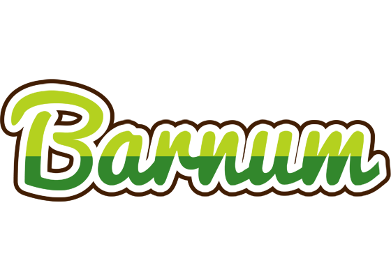Barnum golfing logo