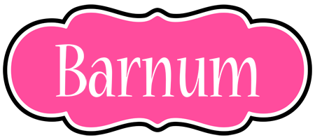 Barnum invitation logo