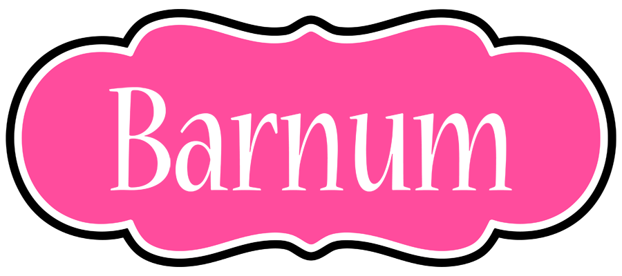 Barnum invitation logo