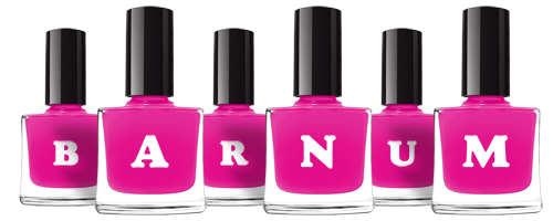 Barnum nails logo