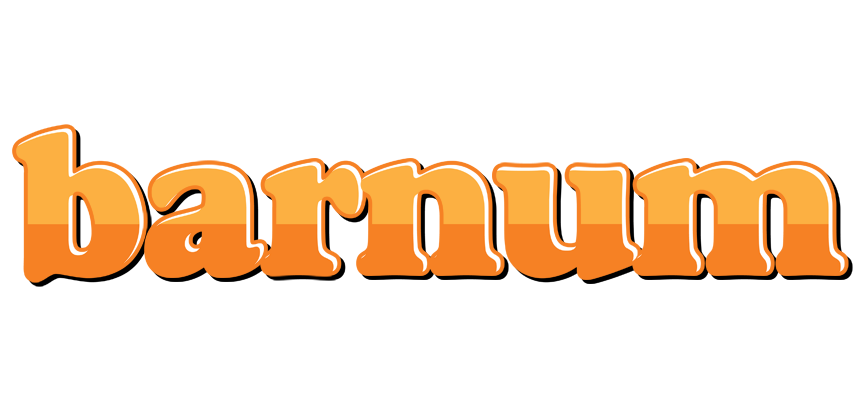 Barnum orange logo