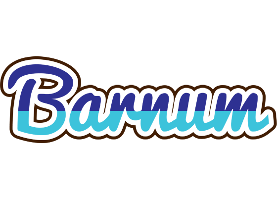 Barnum raining logo