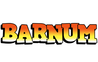 Barnum sunset logo