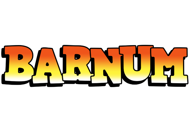 Barnum sunset logo
