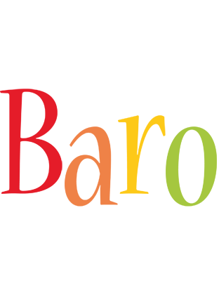 Baro birthday logo