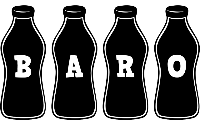 Baro bottle logo