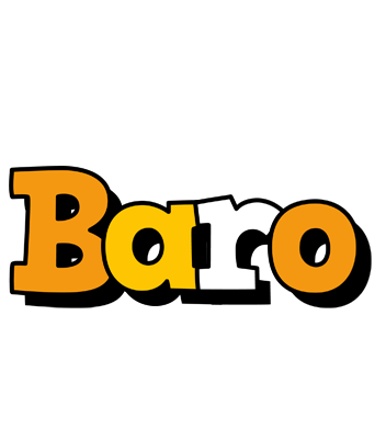 Baro cartoon logo