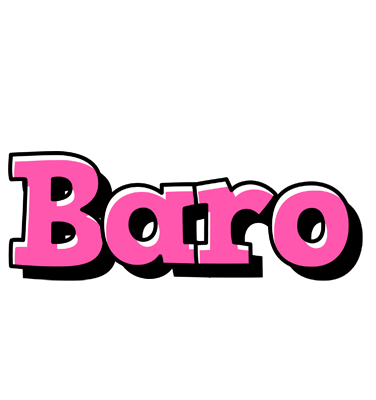 Baro girlish logo