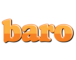 Baro orange logo