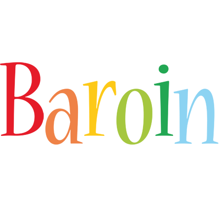 Baroin birthday logo