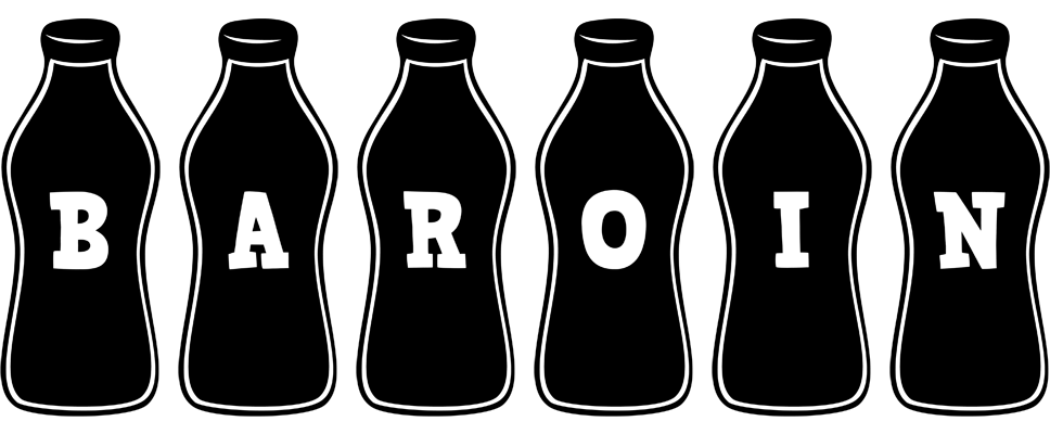 Baroin bottle logo