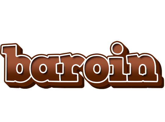 Baroin brownie logo