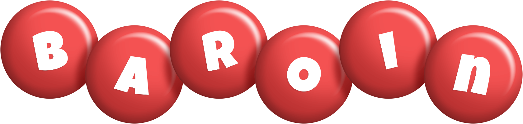 Baroin candy-red logo