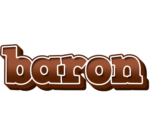 Baron brownie logo