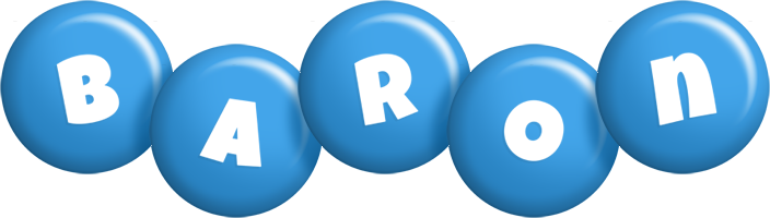 Baron candy-blue logo