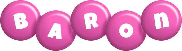 Baron candy-pink logo