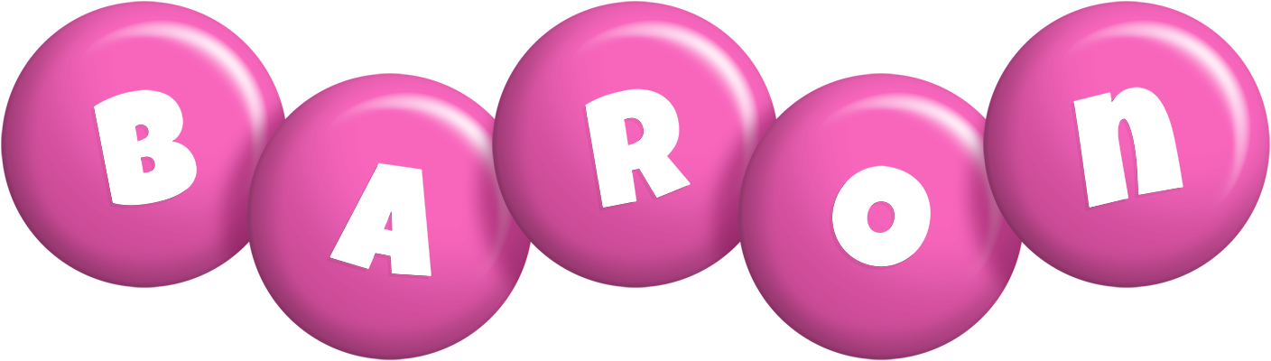 Baron candy-pink logo