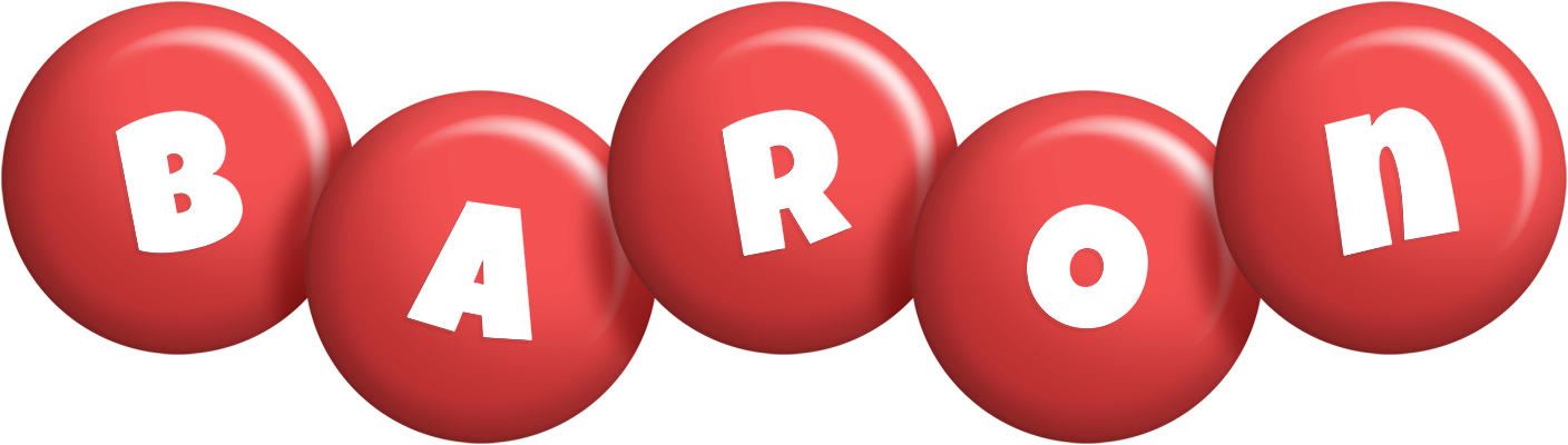 Baron candy-red logo